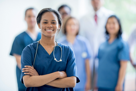 A photo of a healthcare professional.