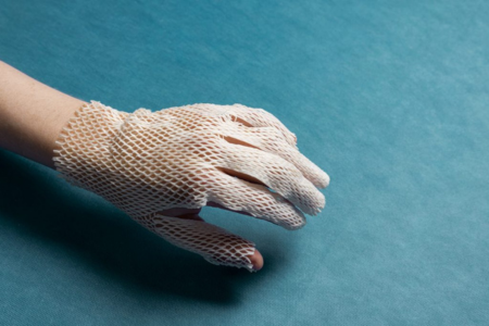 A photo of a mesh product.