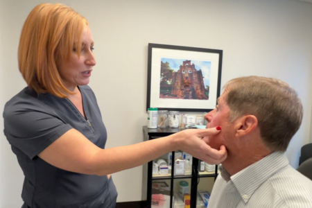 A photo of a Kerecis patient