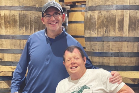 A photo of Josh and Danny Gropper.